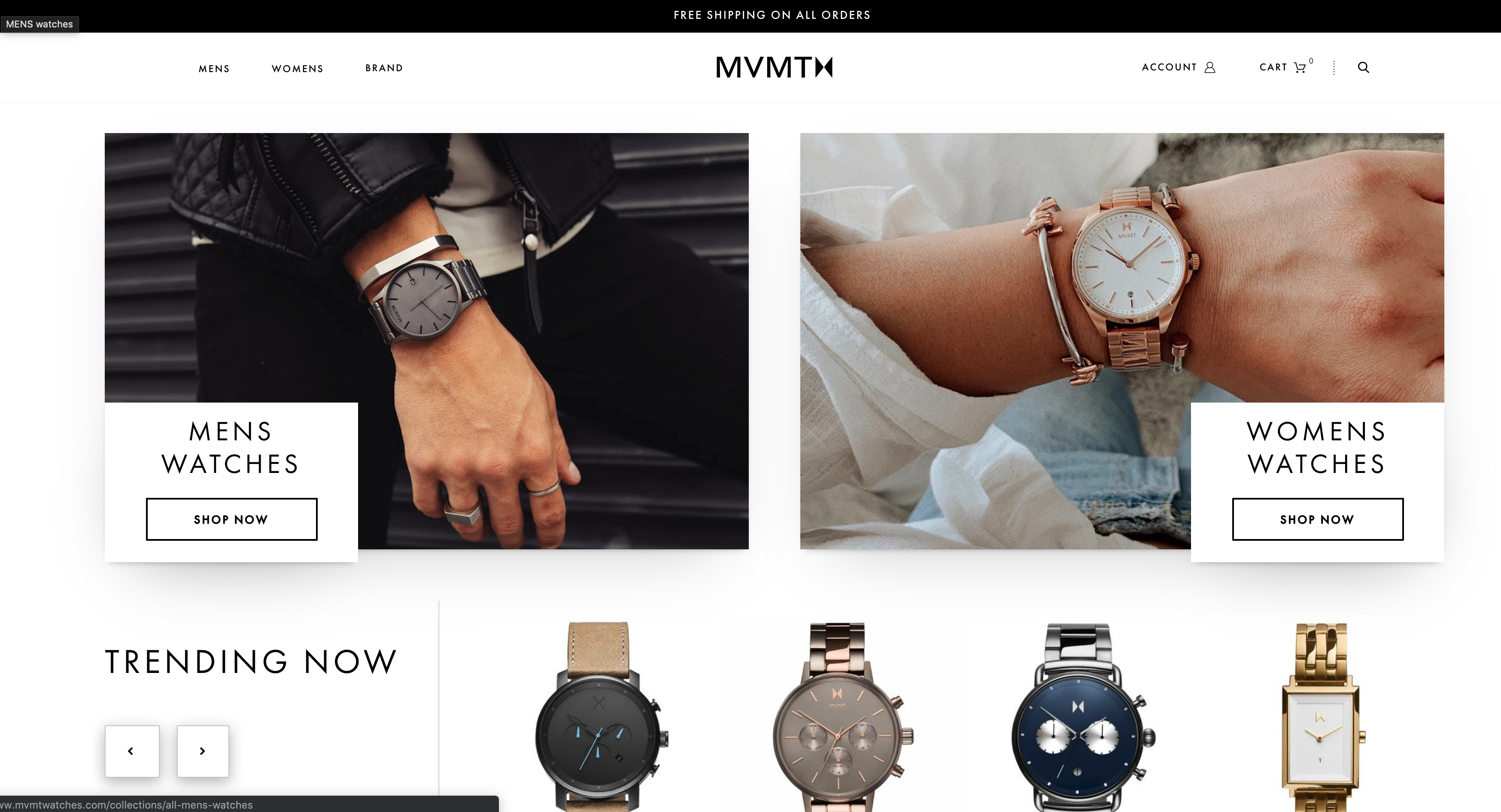 MVMT watches